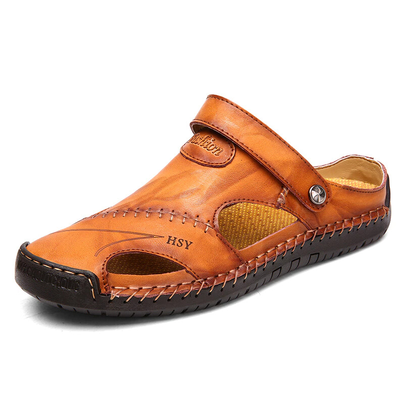 ​Men Leather Summer Sandals