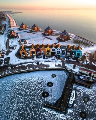 Stavoren in de winter