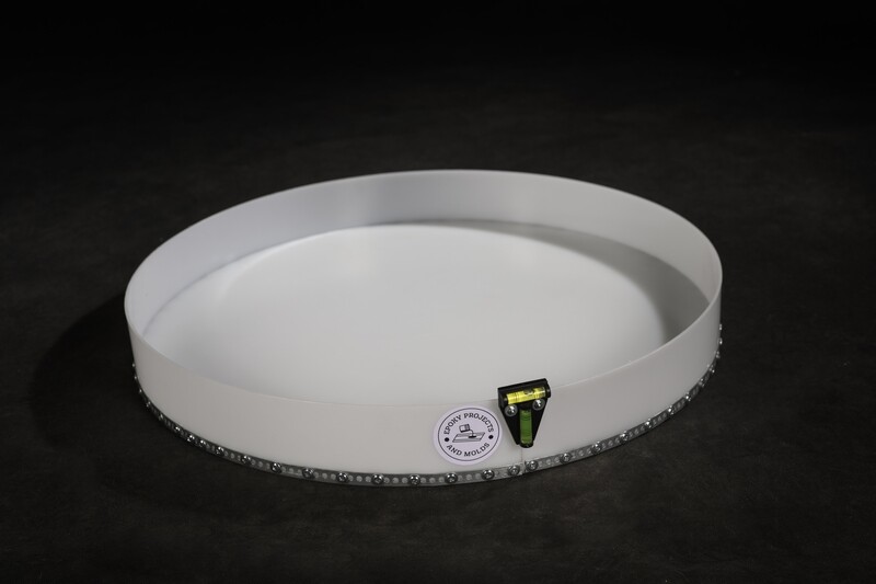 Epoxy Round Table Mold 24” - diameter 62 cm HDPE