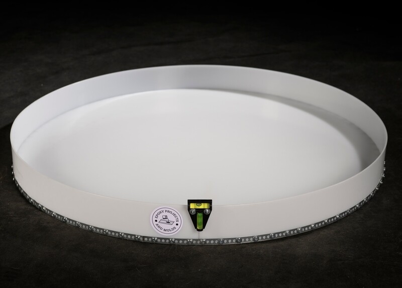Epoxy Round Table Mold 39” - diameter 99 cm HDPE