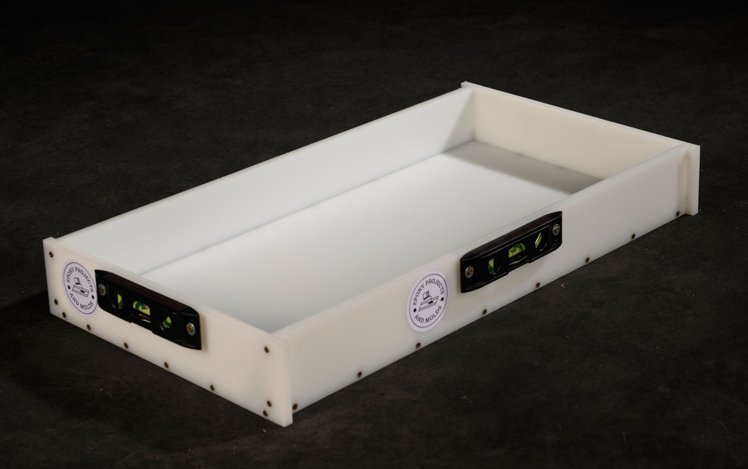 Epoxy Tray Table Mold 24” x 12” - 61 cm x 30,5 cm HDPE Resin Casting Epoxy Tray Table Mold 24” x 12” - 61 cm x 30,5 cm HDPE Resin Casting