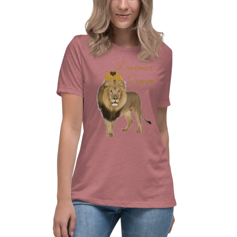 Women&#39;s Relaxed T-Shirt Lionheart Queen