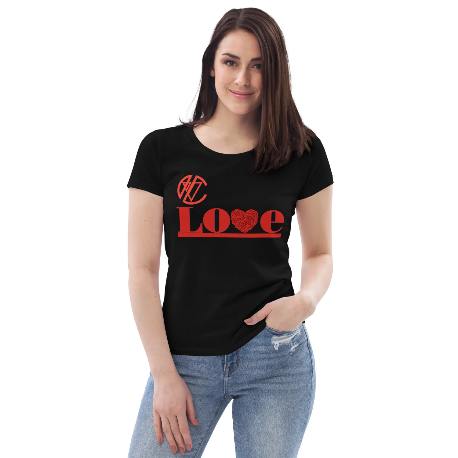 Verona's Closet Love Women's fitted Eco tee