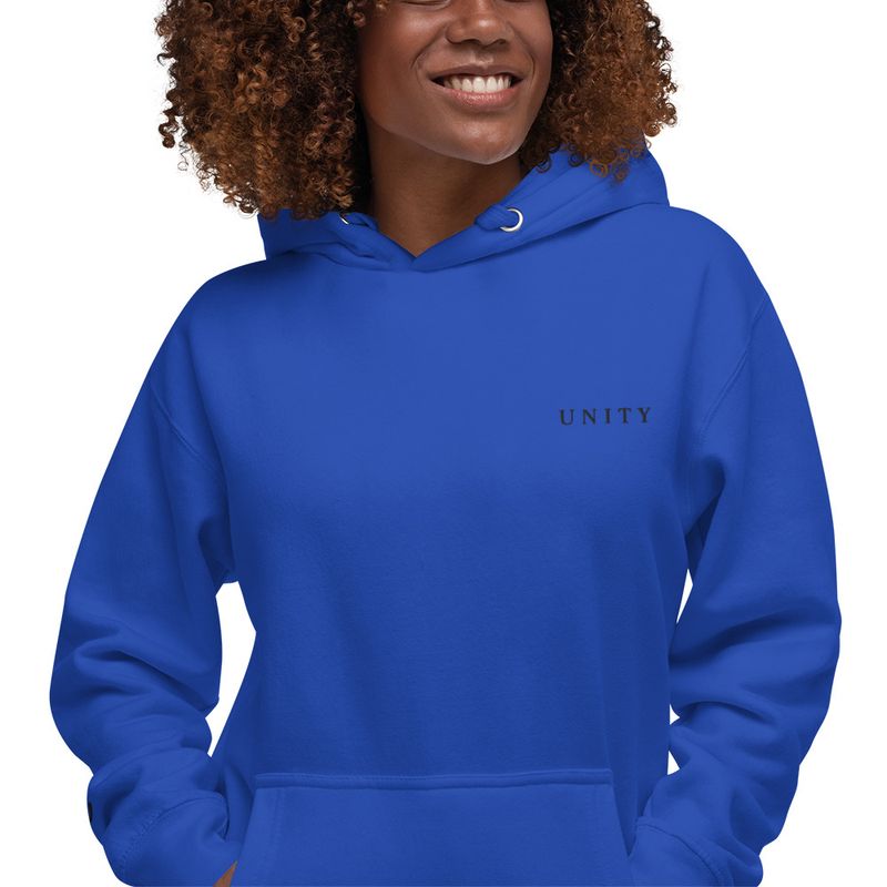 Unity  Premium Embroidery Unisex Hoodie