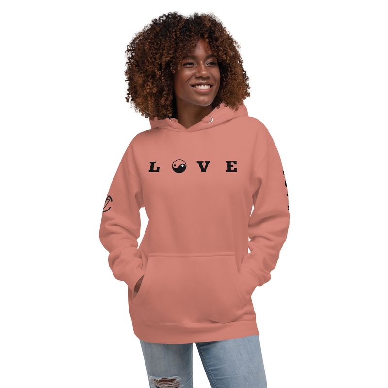 Yin and Yang Love Unisex Hoodie