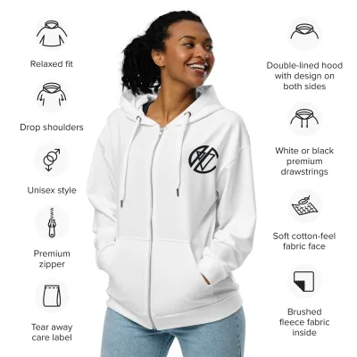 Verona's Closet Restored Unisex zip hoodie