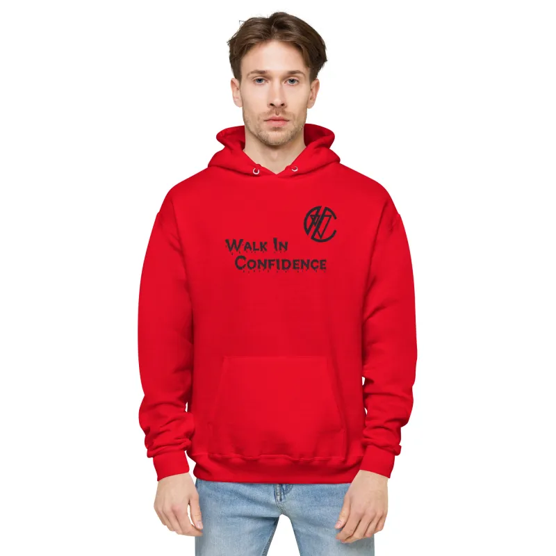 Walk In Confidence Unisex fleece hoodie