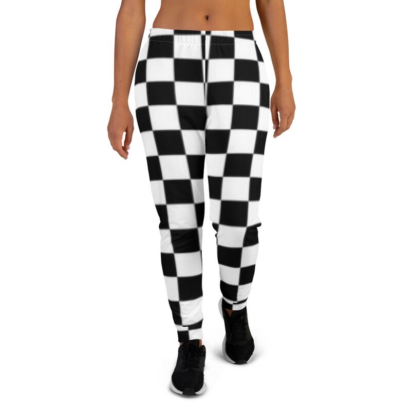 Women's Joggers Black and White