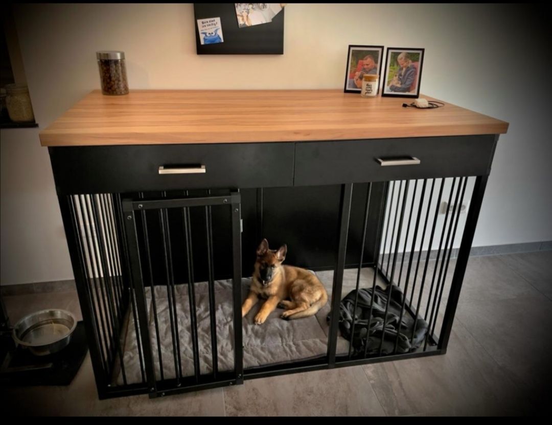Hundebox als Möbelstück Schrank 1er E2 155x77x87 cm LxTxH