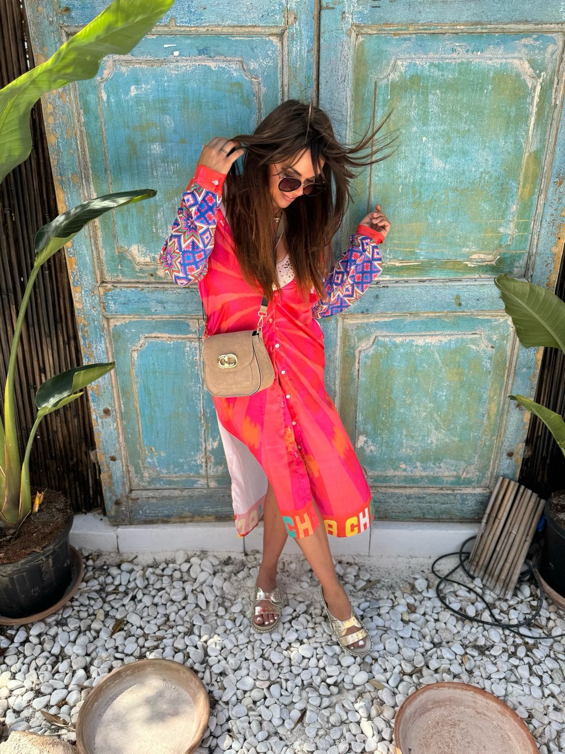 Ibiza Dress Karo