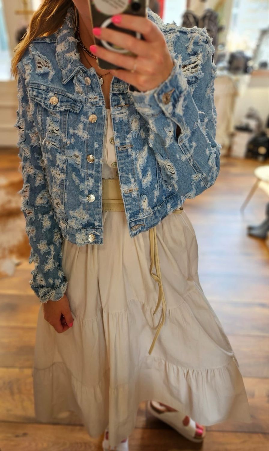 Jeansjacke Gr.40
