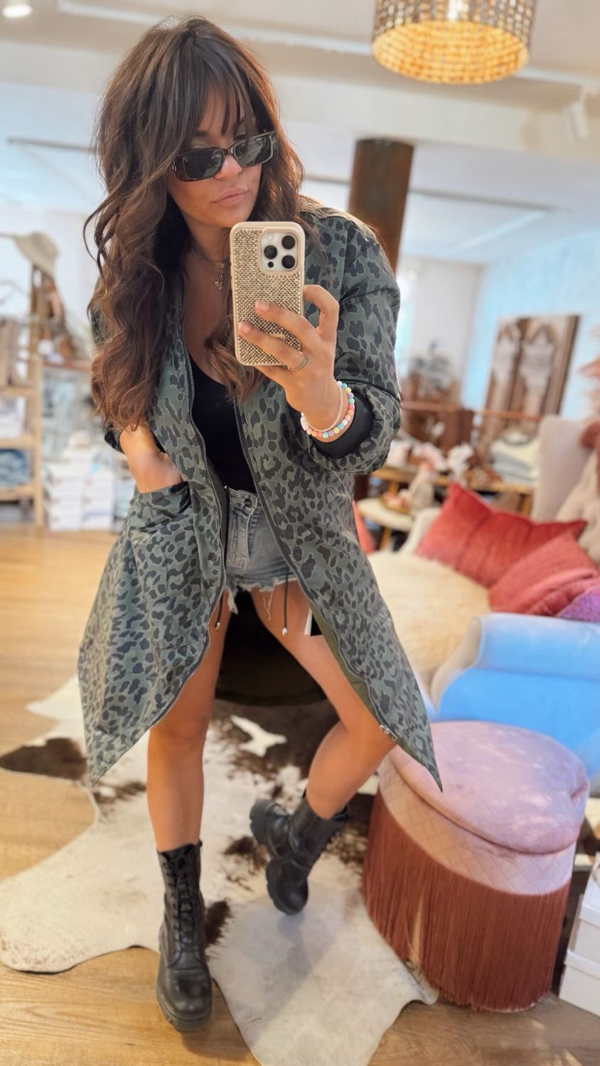 Leo Bomber Oliv Gr.S