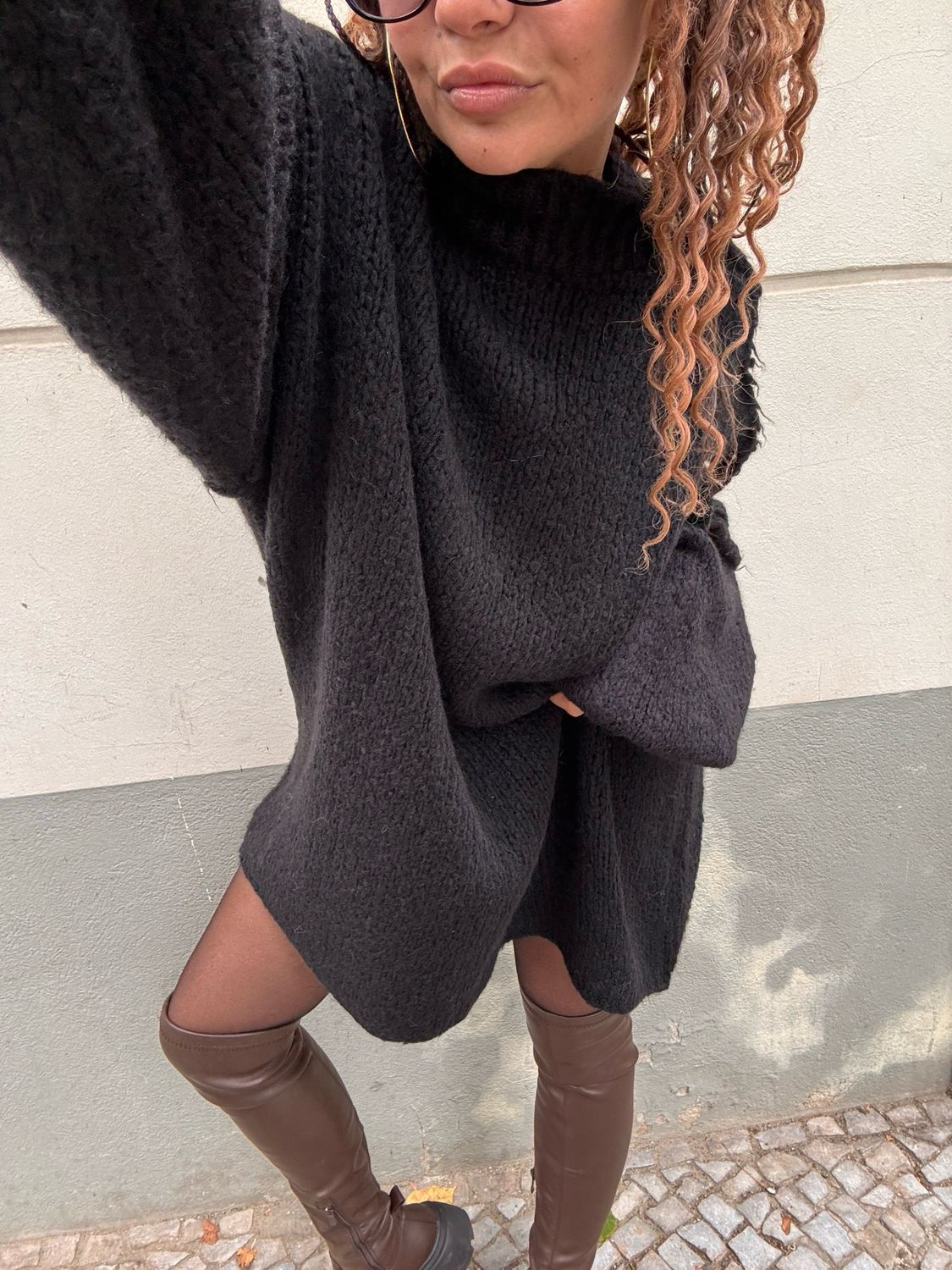 Pulli black &amp; grey