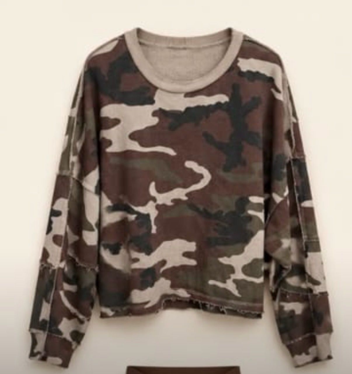 Pulli Dagmar braun Camouflage Pulli Dagmar braun Camouflage