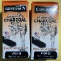 General Compressed Charcoal Stick 2B 6/Box