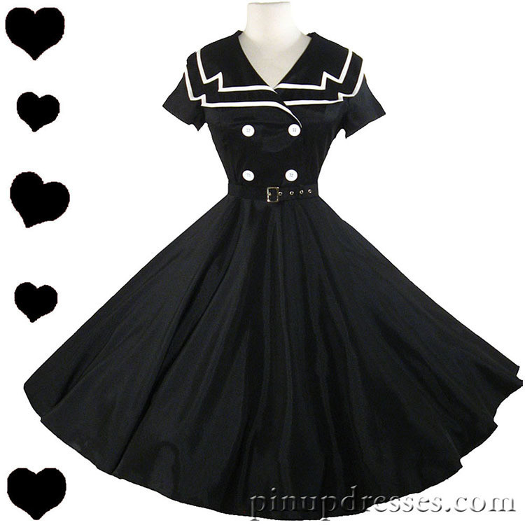 retro sailor dress