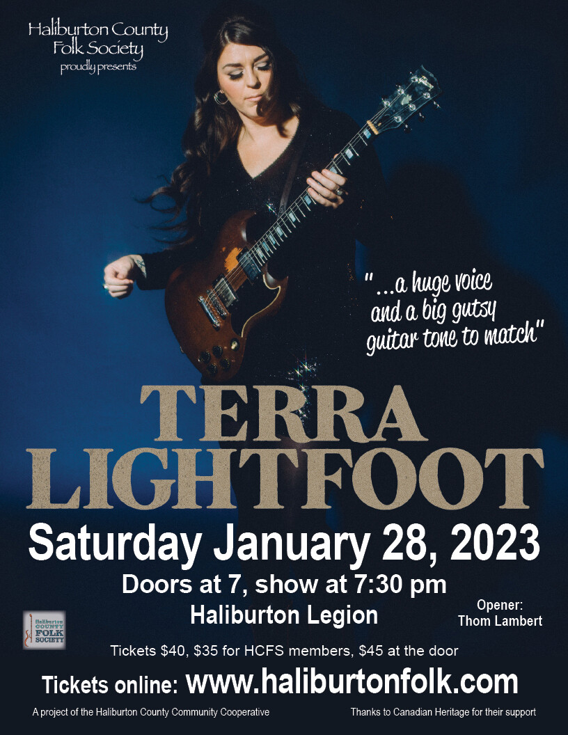 Terra Lighfoot - Saturday Jan 28, 2023
