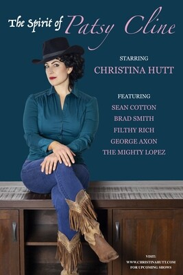 The Spirit of Patsy Cline - Starring Christina Hutt - Saturday May 25, 2024