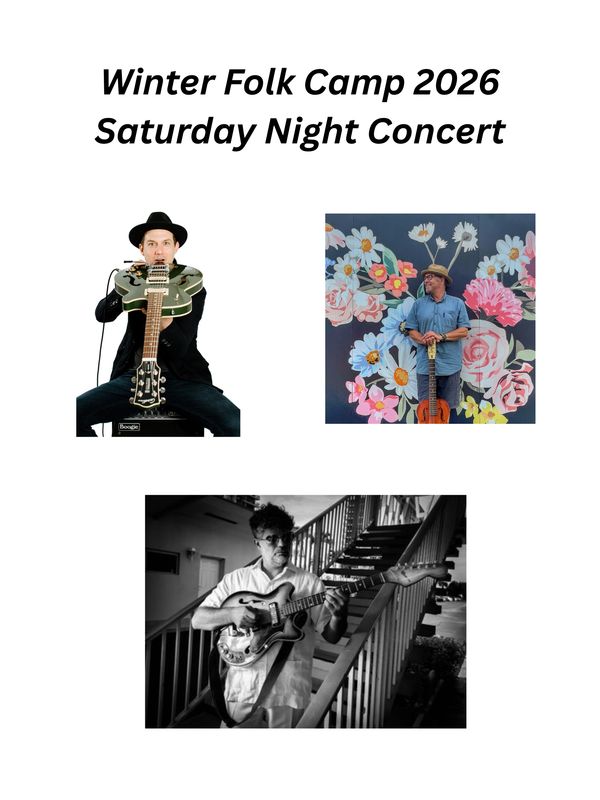 Winter Folk Camp - Saturday Night Concert - March 7, 2026