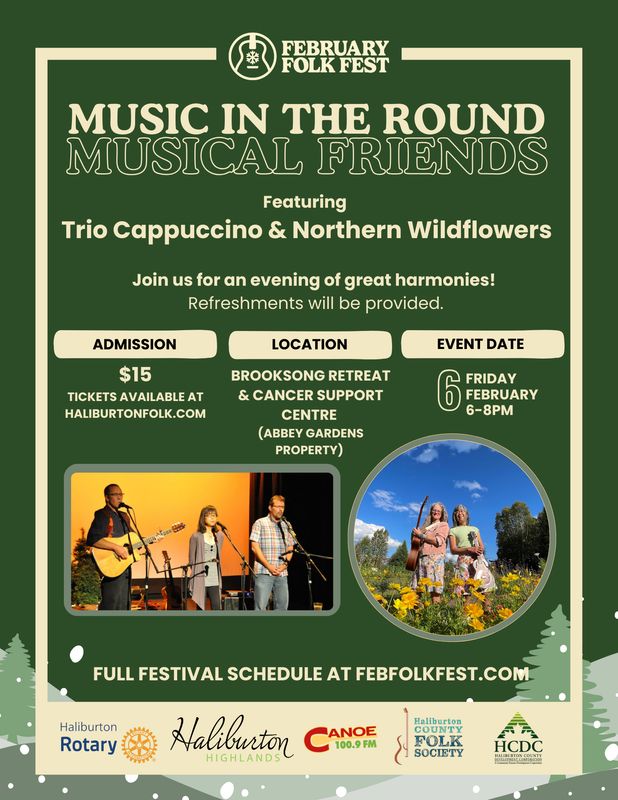 February FolkFest - Music In The Round - Musical Friends - Feb. 6, 2026