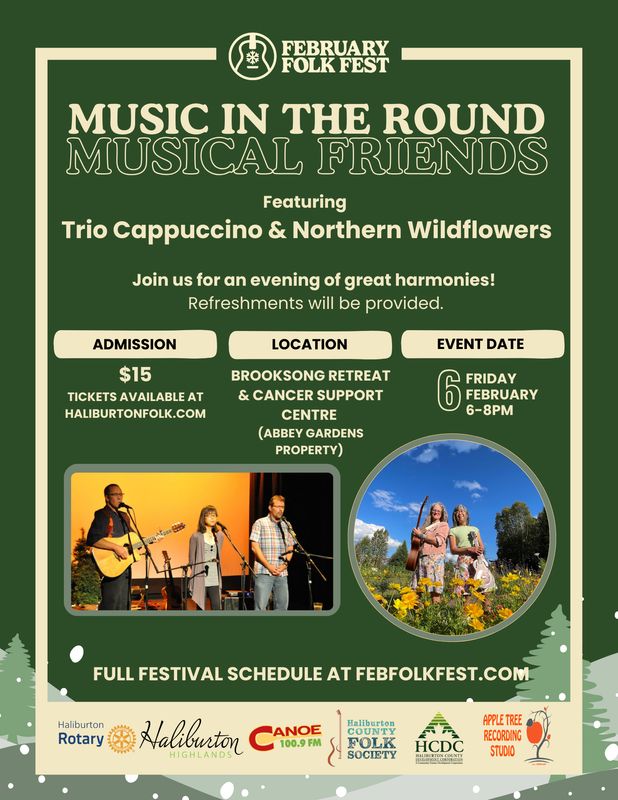 February Folk Fest - Music In The Round - Musical Friends - Feb. 6, 2026