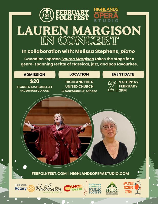 February Folk Fest - Lauren Margison in Concert - Feb. 21, 2026