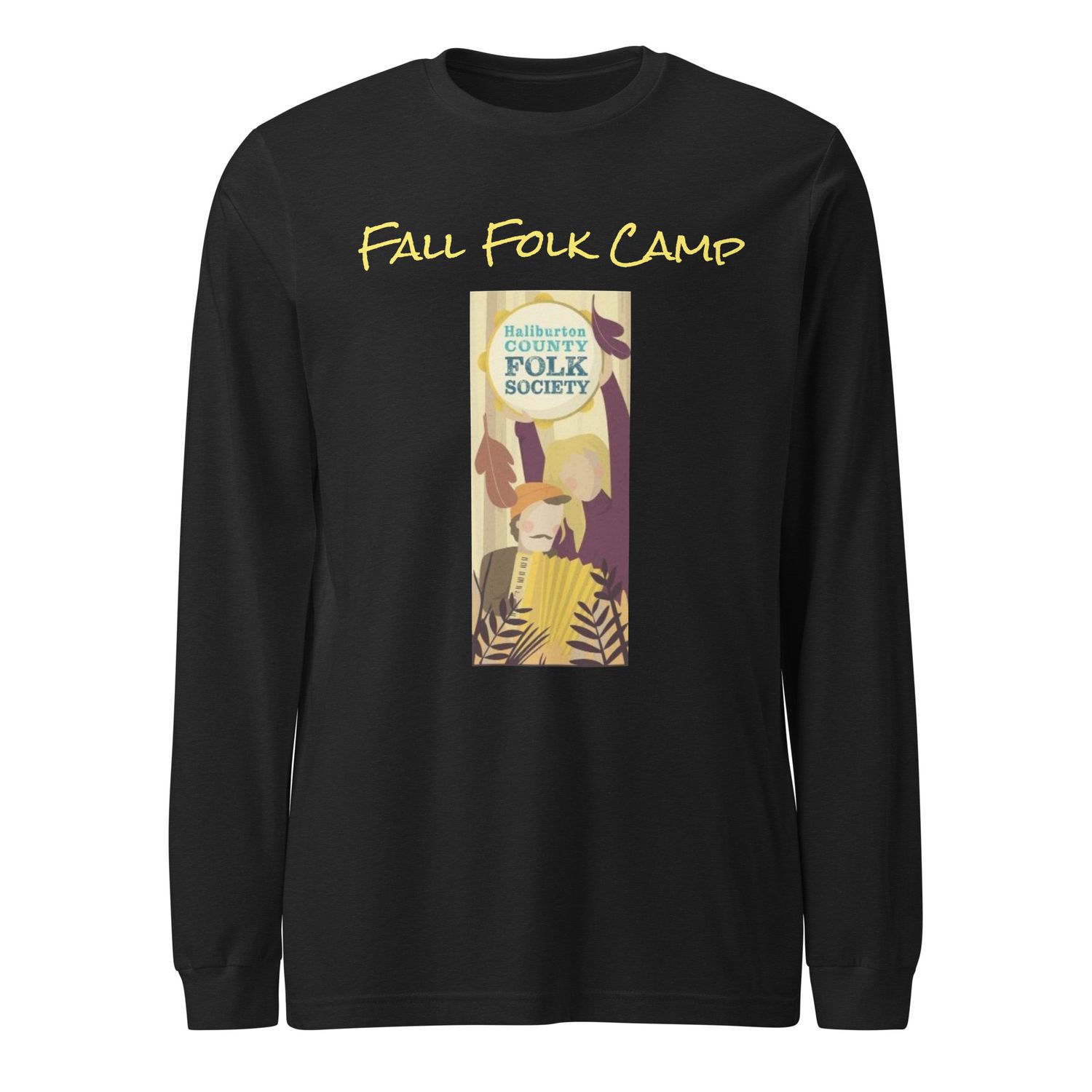 Fall Folk Camp Unisex Long Sleeve Tee