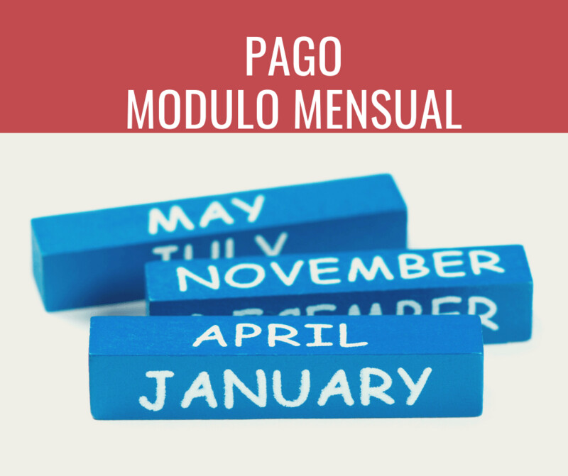 PAGO POR MODULO MENSUAL CERTIFICACION EN COACHING
