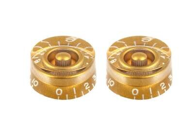 AllParts Gold Speed Knobs for Guitar