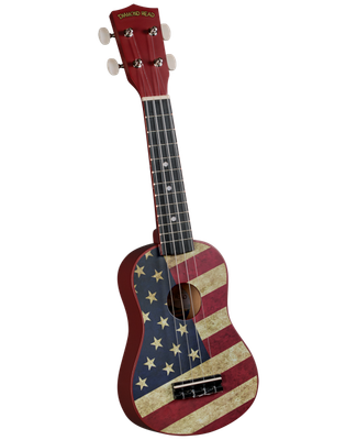 Diamond Head Ukulele - Satin US Flag