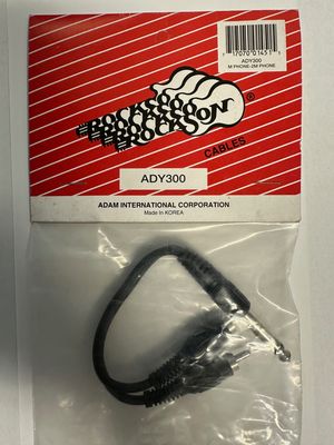 ADY300 Cable 1/4" - 2 RCA