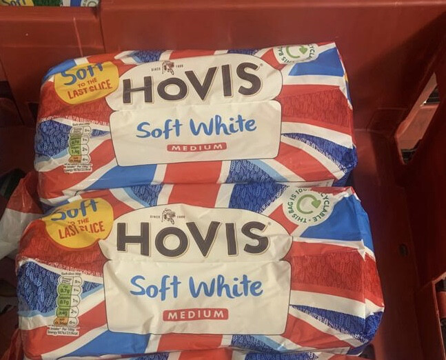 Hovis White Bread - Medium Cut 