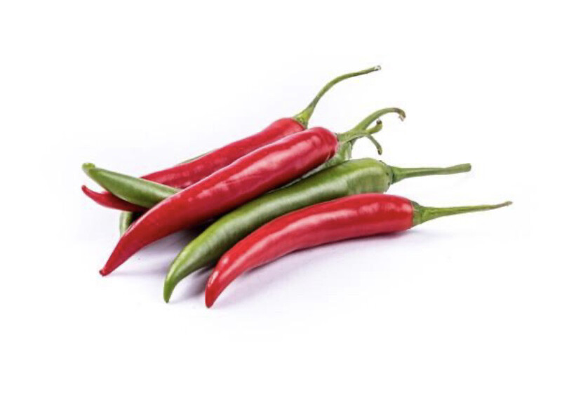 Mixed Chillies Red / Green 100g
