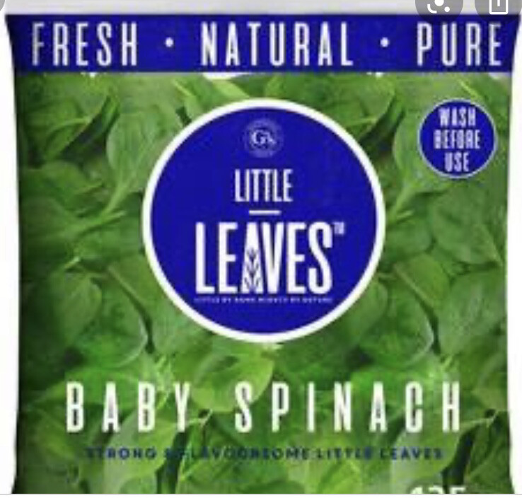 Fresh Bag Baby  Spinach