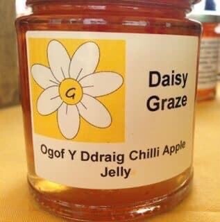 Daisy Graze Ogof Y Ddraig Apple Jelly