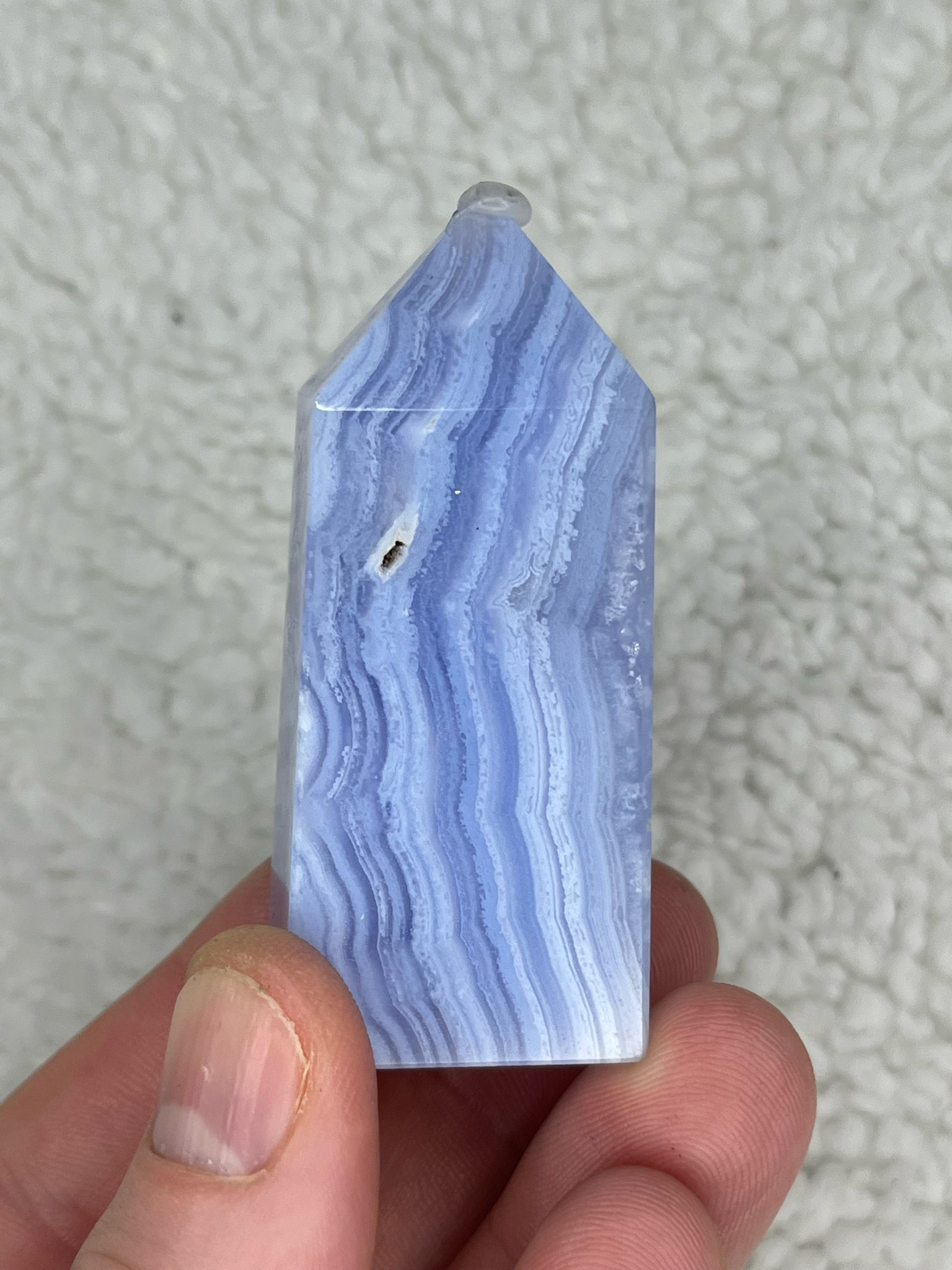 Blue Lace agaat toren