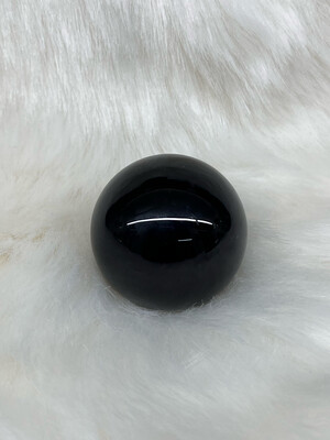Obsidiaan zwart bol 39 mm