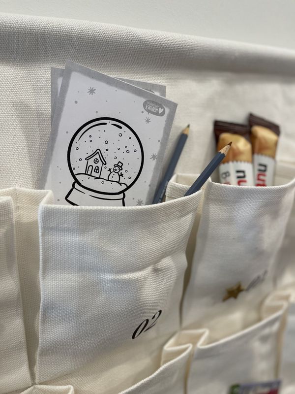 Adventskalender zum Ausmalen