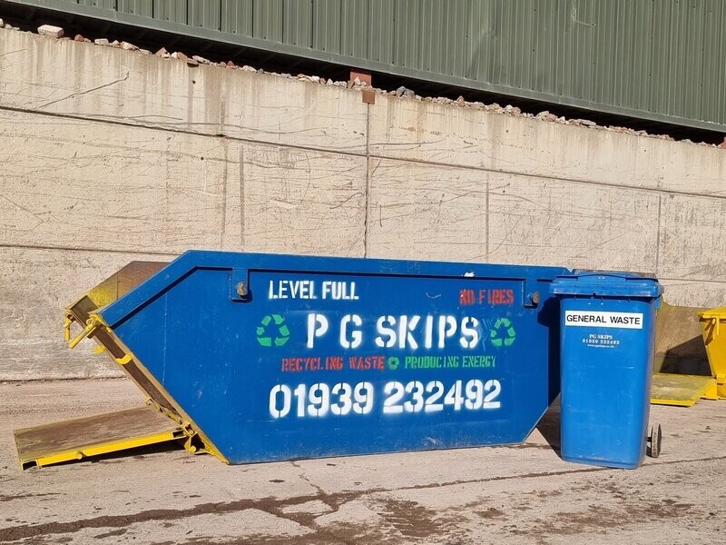 6 Cubic Yard (Has a door)