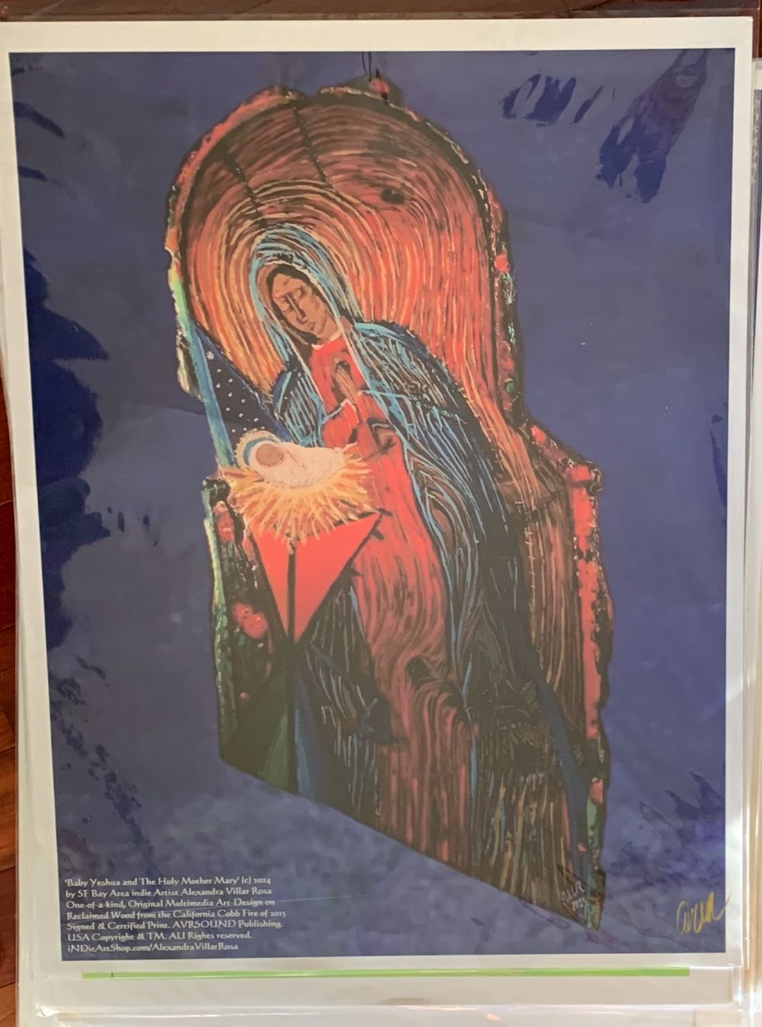 Baby Yeshua and Holy Mary ©