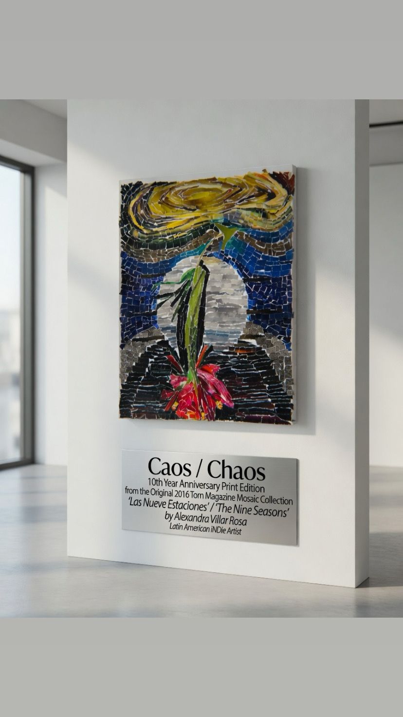 CHAOS © SIGNED CANVAS PRINT