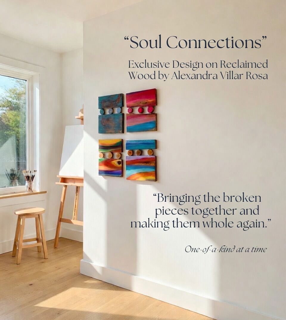 'Colors'- Set of 4 Soul Connections © 2020 by AVR