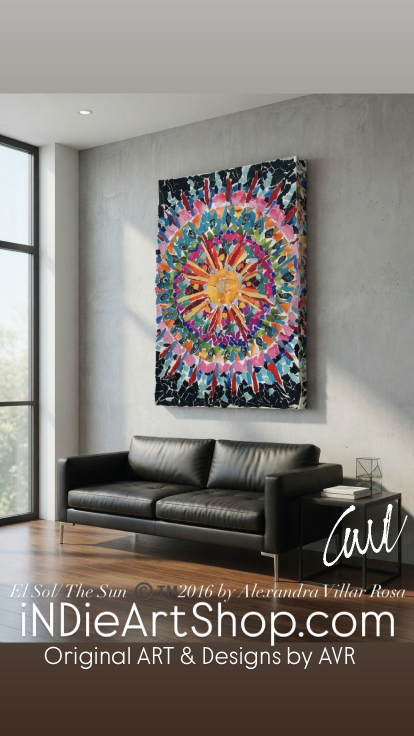 THE SUN© SIGNED CANVAS PRINT