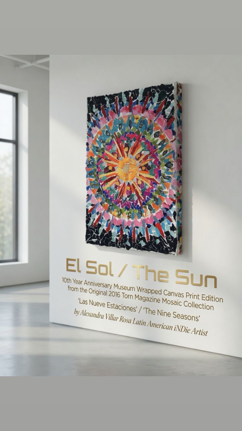THE SUN© SIGNED CANVAS PRINT