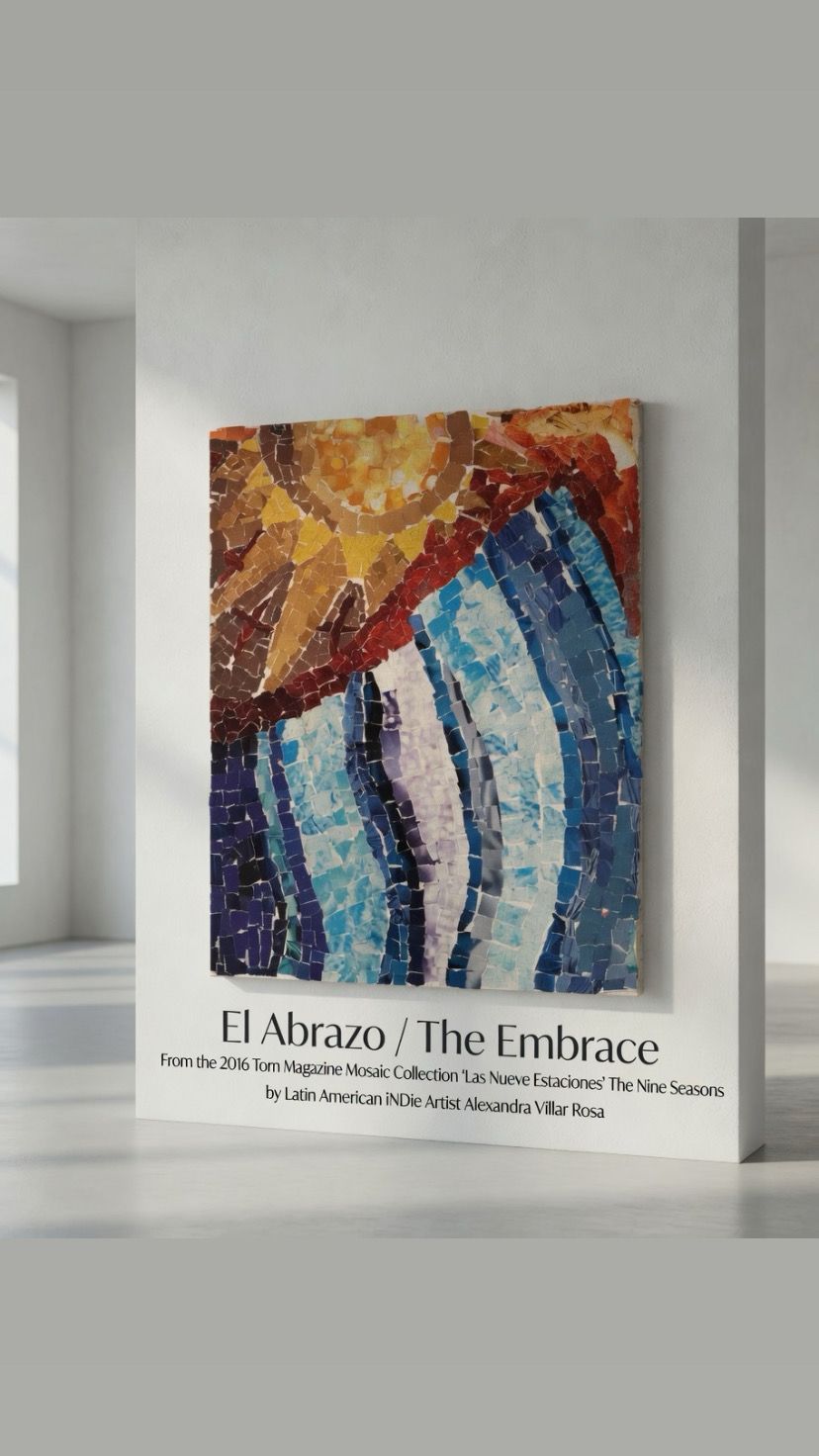 THE EMBRACE © SIGNED CANVAS PRINT