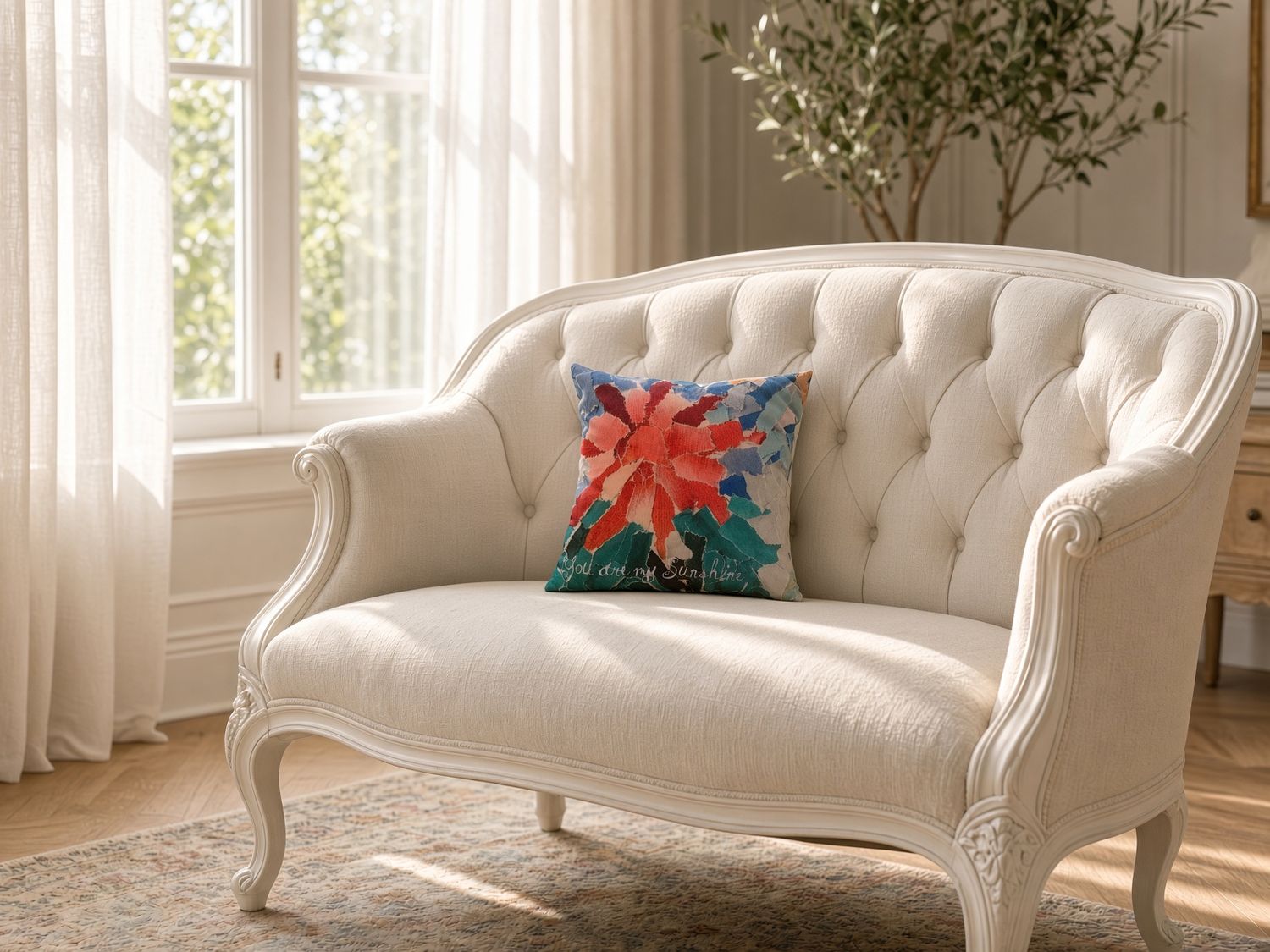The Flower Decor Pillow