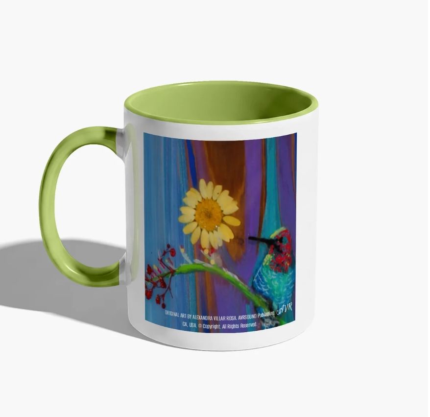 Hummingbird &amp; Flower by AVR © 2026