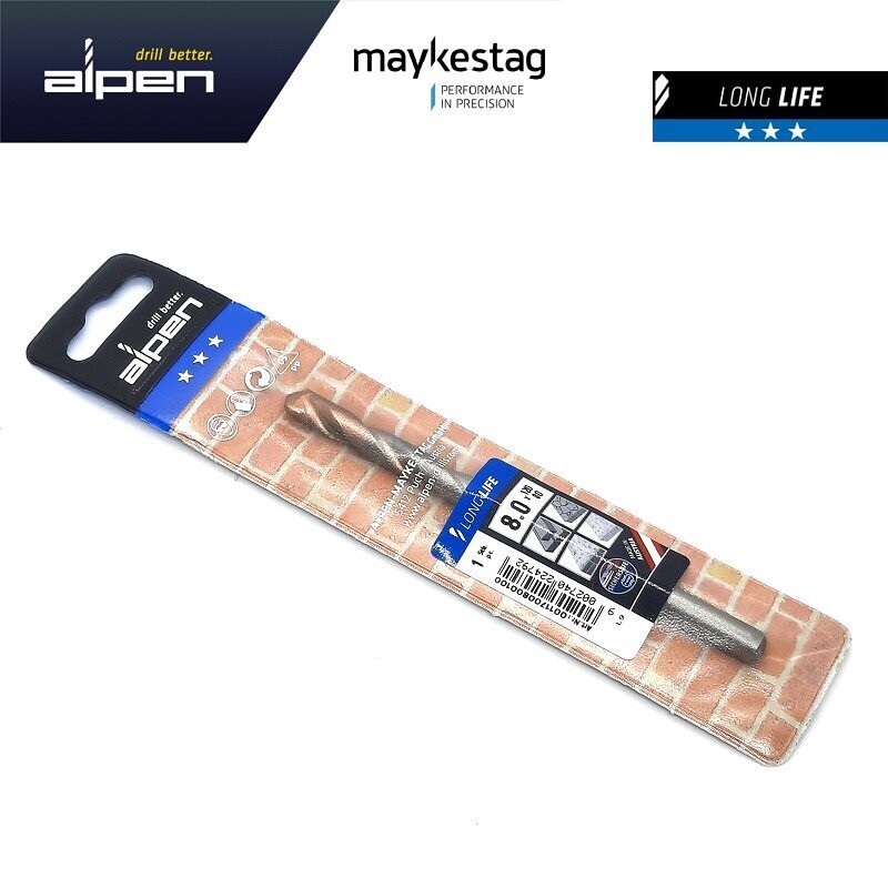 Alpen Masonry Drill 6mm  Long Life