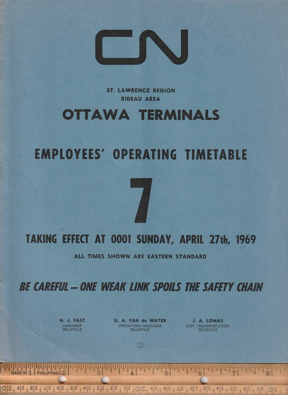 Canadian National Ottawa Terminals 1969