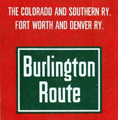 Colorado & Southern / Fort Worth & Denver